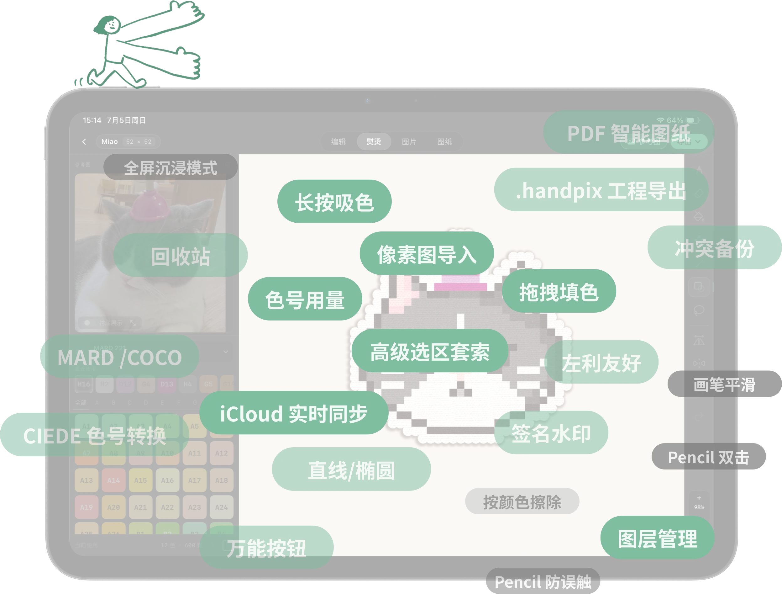 像素手 130+ 功能一览